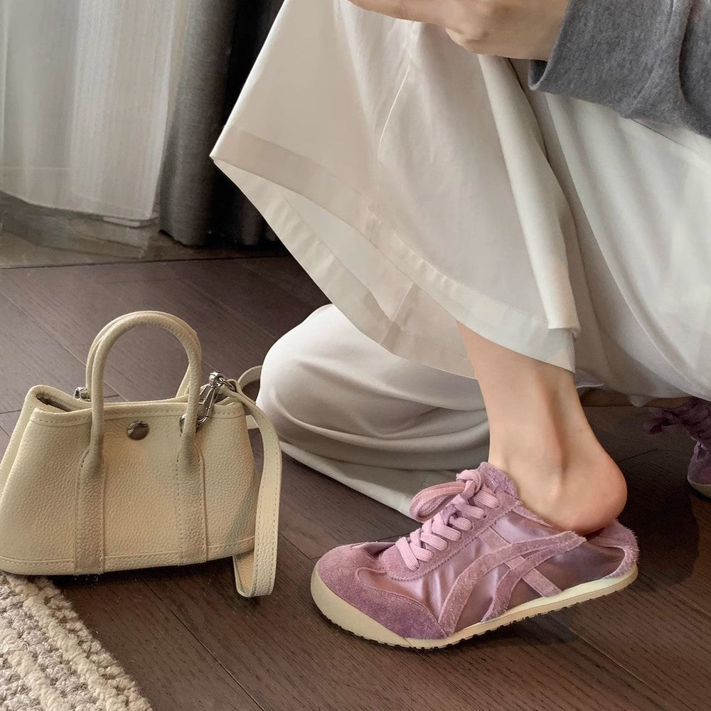 Damen modische Sneakers mit hochwertigem Wildleder und atmungsaktiver Konstruktion