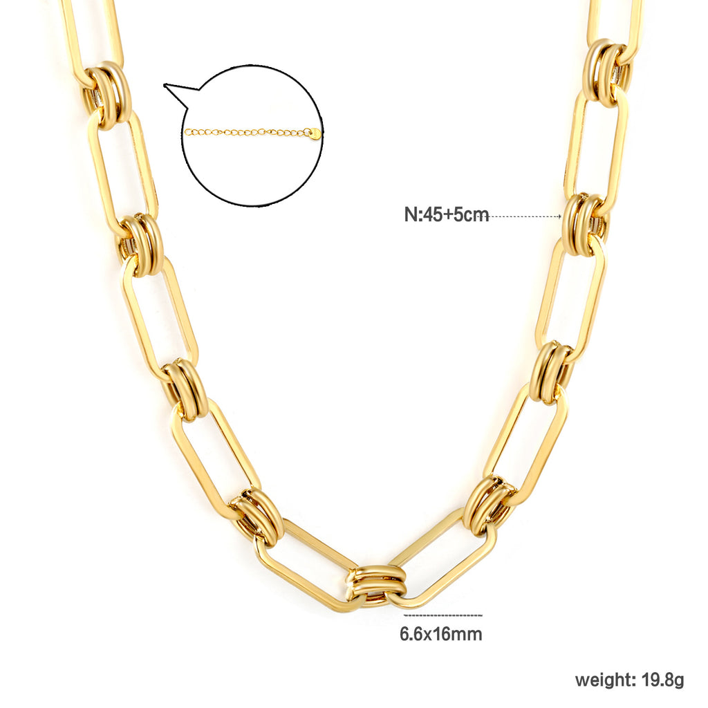Damen Halskette mit Muschel-Anhänger und eleganter Perlenakzent Shop Nory