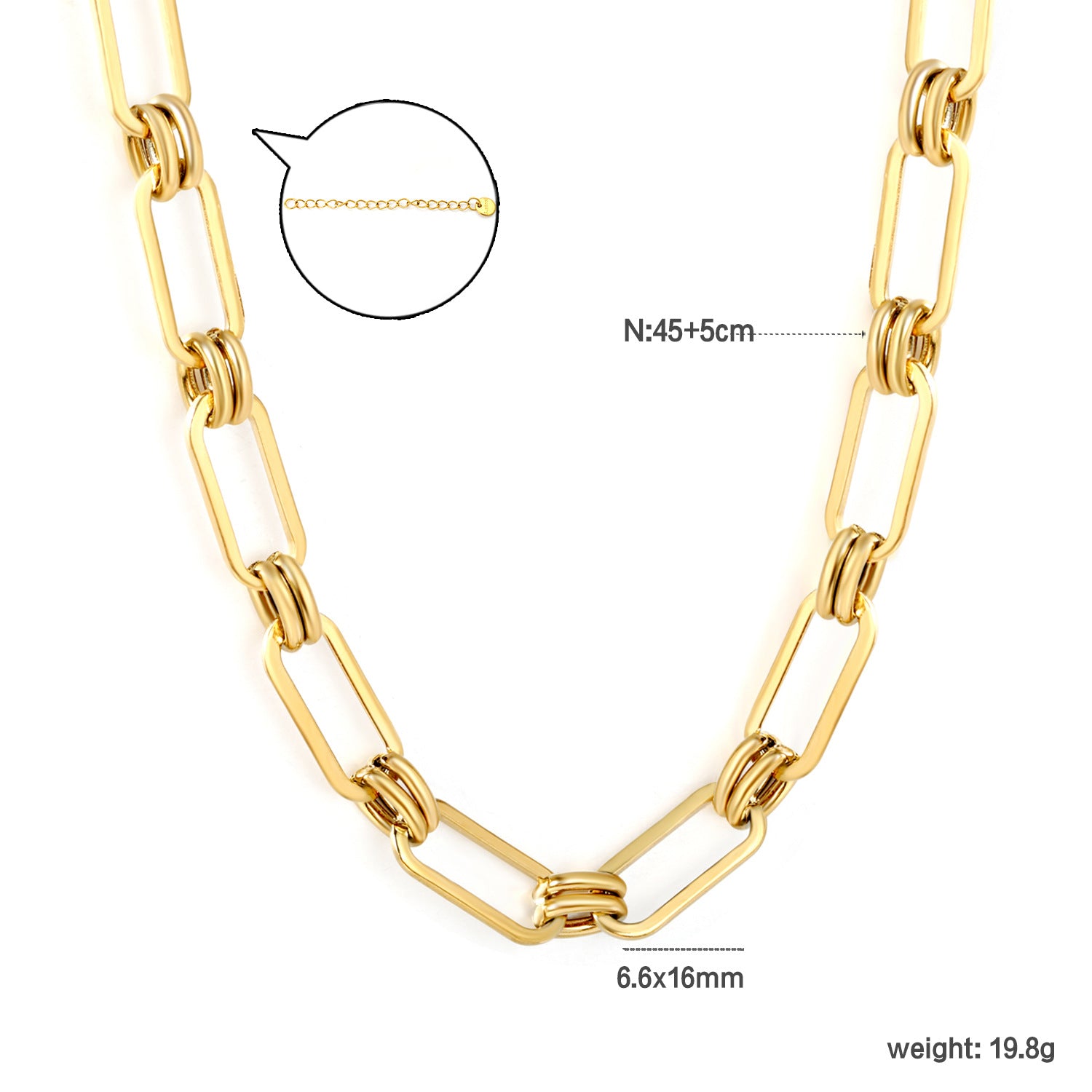 Damen Halskette mit Muschel-Anhänger und eleganter Perlenakzent Shop Nory
