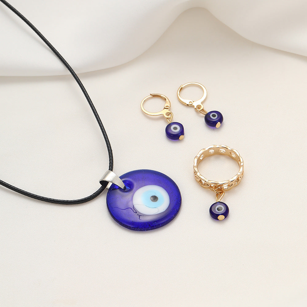 Damen Schmuckset mit schützendem Augenmotiv Shop Nory