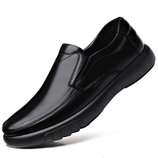 Herren Eleganter Komfort-Slipper aus Lederoptik mit dämpfender Plateau-Sohle Shop Nory