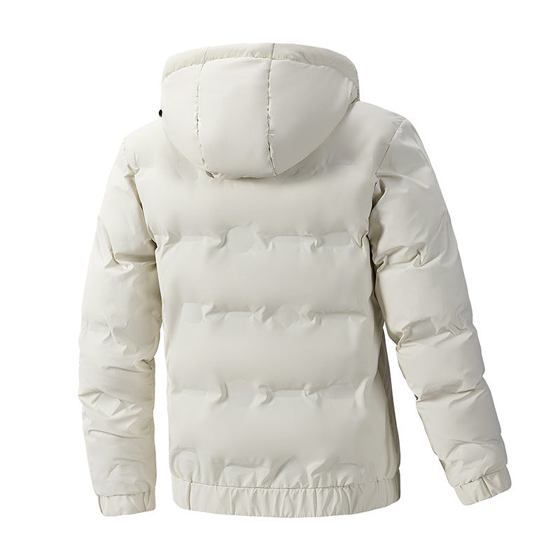 Herren Wattierte Wintersteppjacke mit Kapuze und winddichter Thermoisolierung Shop Nory
