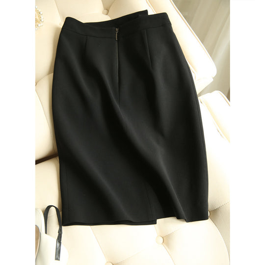 Damen Figurbetonter Bleistiftrock mit Knopfdetails Shop Nory