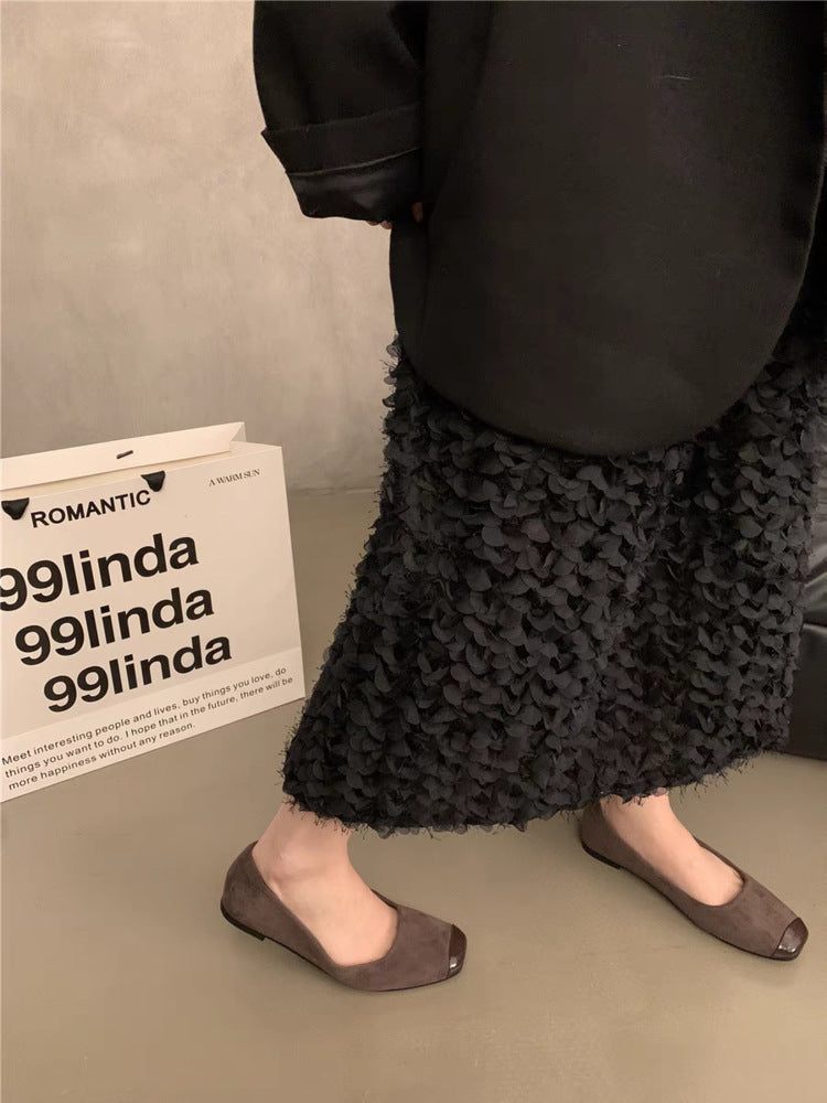 Damen Elegante und bequeme Ballerinas mit geschlossenen Zehen