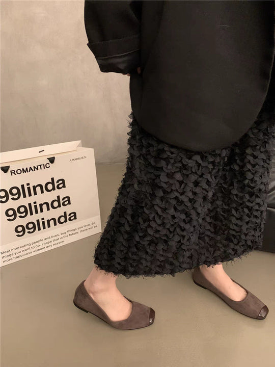 Damen Elegante und bequeme Ballerinas mit geschlossenen Zehen