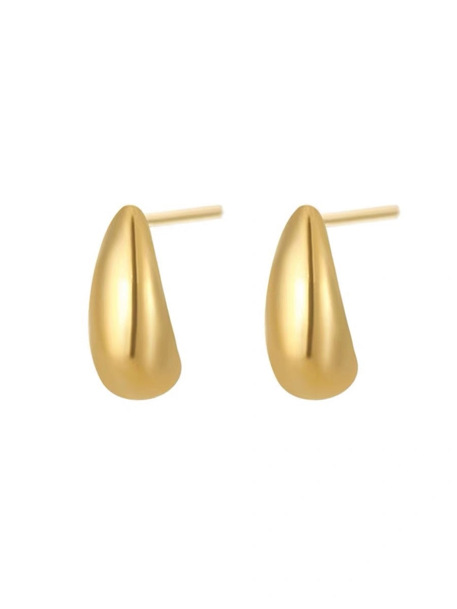Damen Sleek Sculptural Tropfenohrringe Shop Nory