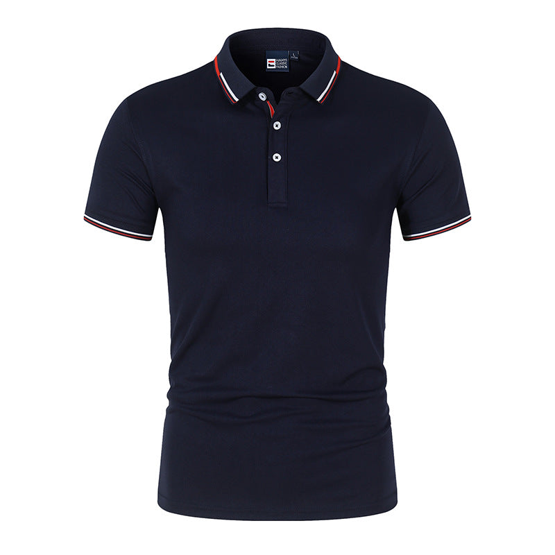 Einfarbiges Poloshirt