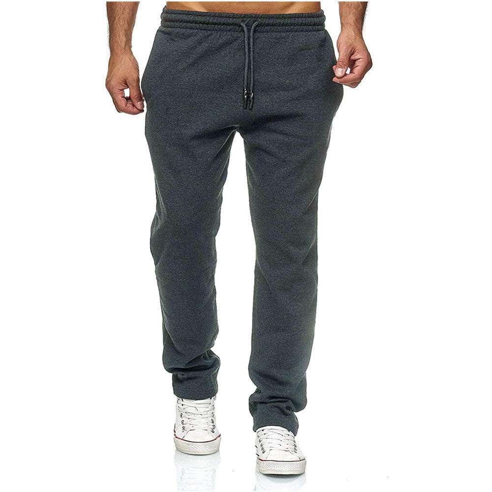 Herren nan gerade geschnittene Jogginghose mit innen angerautem Fleece, hohem Komfortbund und Kordelzug Shop Nory