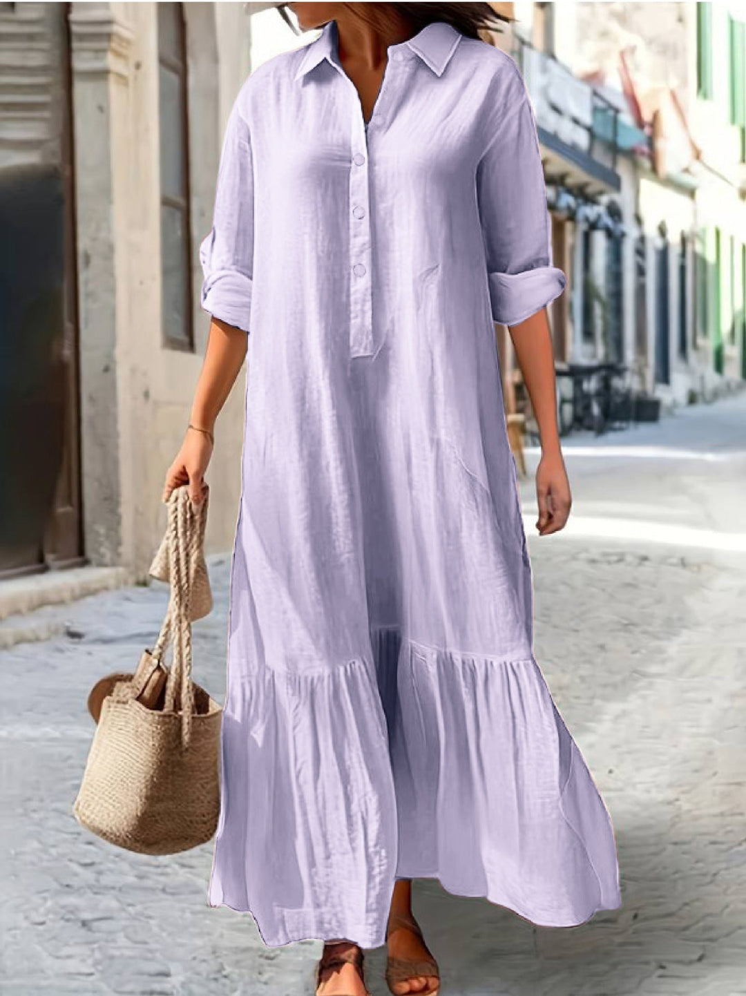 Damen Sommerkleid im lässigen Stil