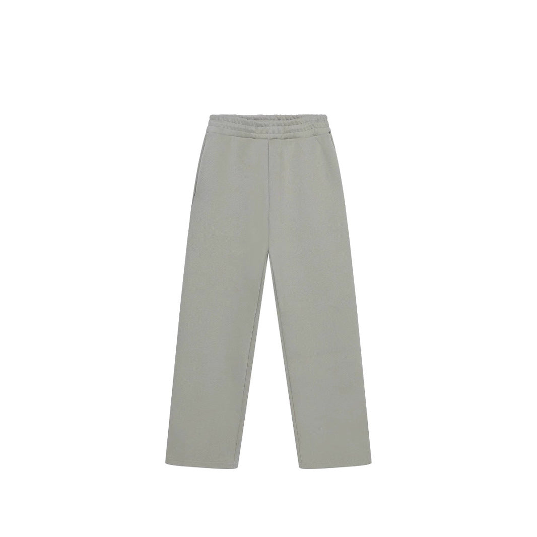 Unisex nan gerade geschnittene Jogginghose mit hohem Elastikbund und seitlichen Eingrifftaschen Shop Nory