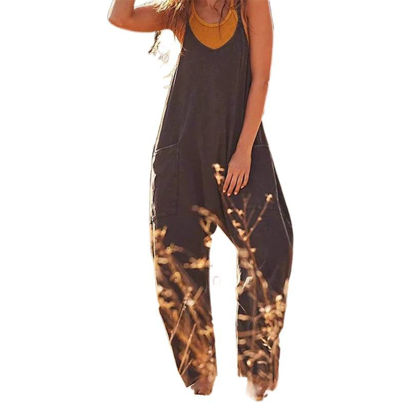 Damen Overall mit lässigem Schnitt und praktischen Taschen
