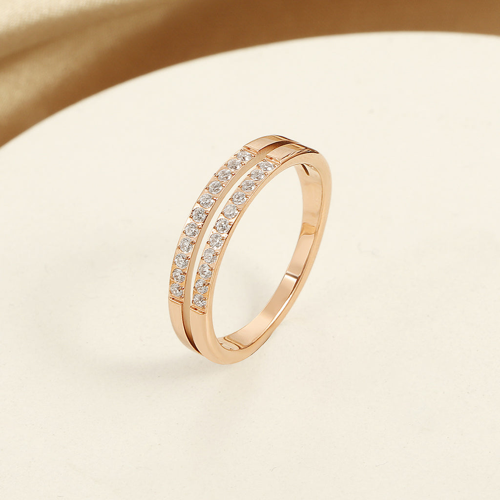 Damen Elegante Kristalline Bandring Shop Nory