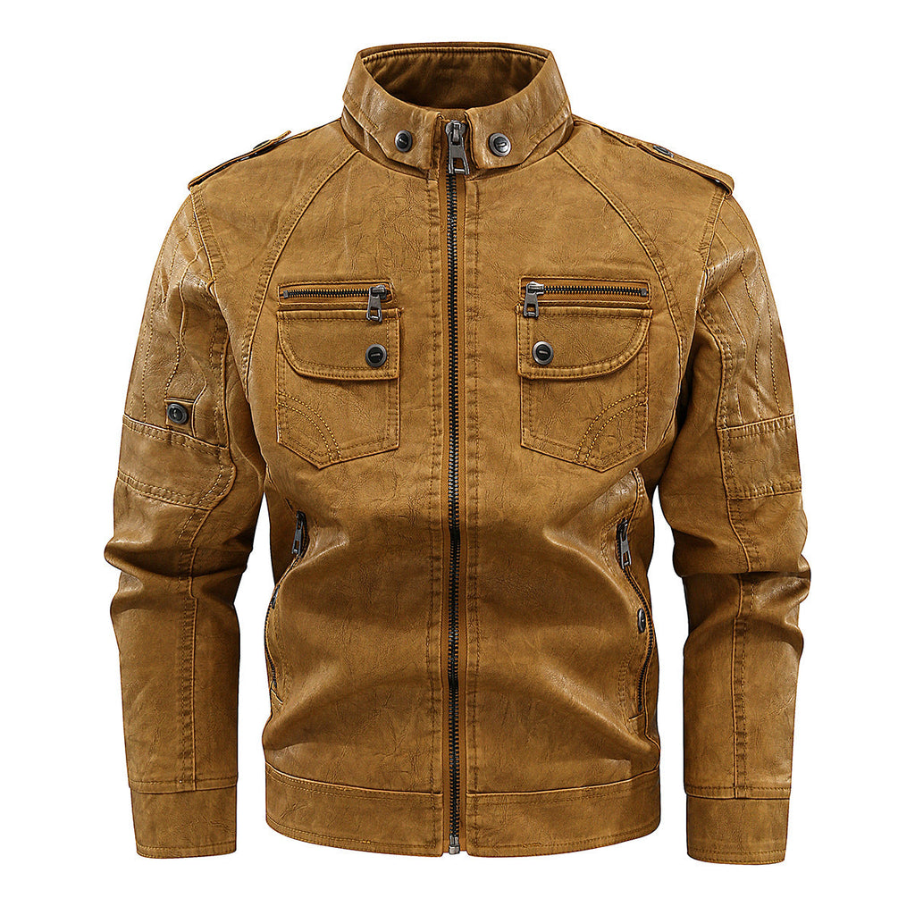 Herren elegante jacke mit praktischen Taschen und Reißverschlussdetails Shopnory