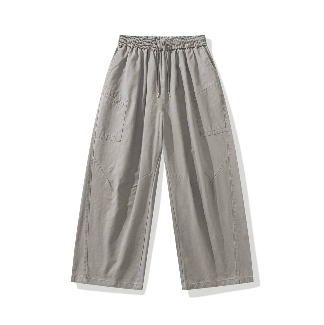 Damen weite Cargo-Hose mit elastischem Bund und Tunnelzug Shop Nory