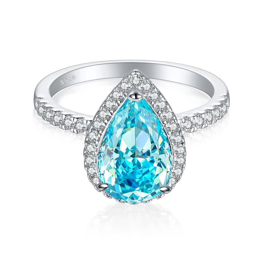 Damenring mit elegantem Kupfer-Zirkonia und filigranem Design Shop Nory