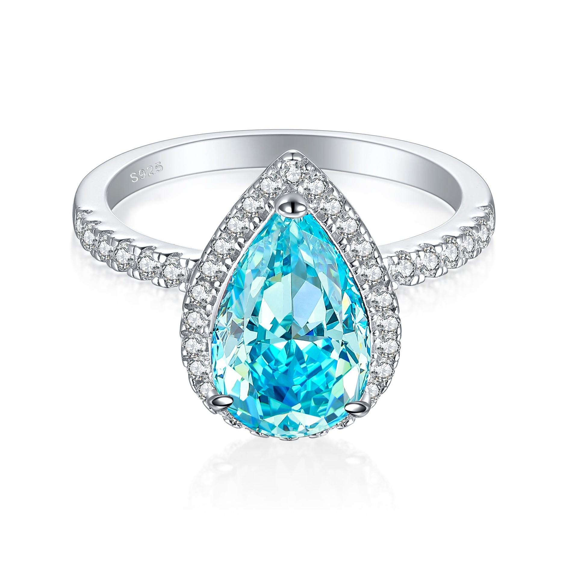 Damenring mit elegantem Kupfer-Zirkonia und filigranem Design Shop Nory