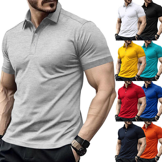 Herren Hochwertiges Kurzarm Poloshirt mit atmungsaktiver Technologie und modernem Schnitt