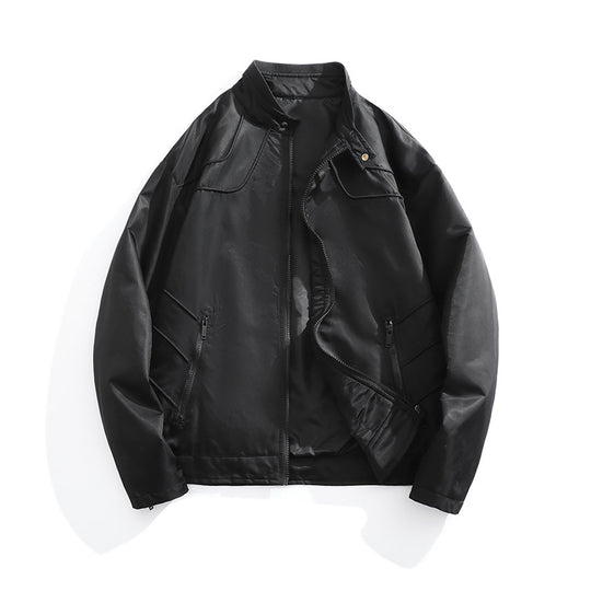 Herren Stylische Übergangsjacke mit hohem Stehkragen Shop Nory