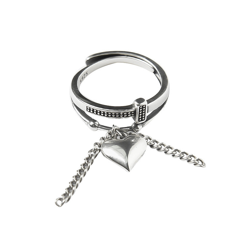 Damen Modischer Ring im modernen Wellen-Design Shop Nory