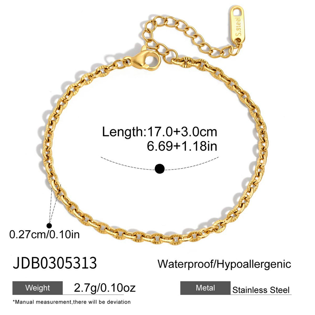 Damen Halskette mit verstellbarem Design aus hypoallergenem Edelstahl Shop Nory