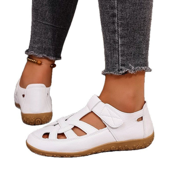 Damen Komfortable Freizeitschuhe mit verstellbarem Riemen