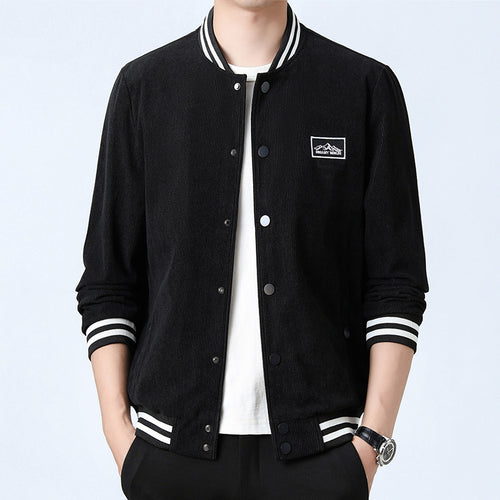 Herren Modische Cordjacke mit Streifen Shop Nory