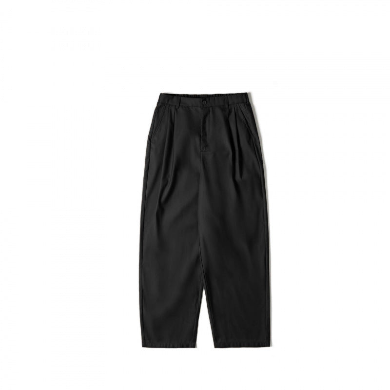 Damen Hochtaillierte Bundfalten-Hose mit legerer Weite und konischem Bein Shop Nory