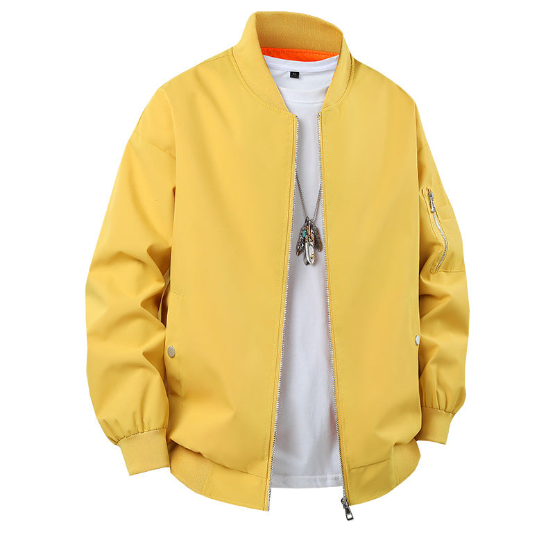 Herren Freizeitjacke mit hohem Kragen und praktischen Taschen Shop Nory