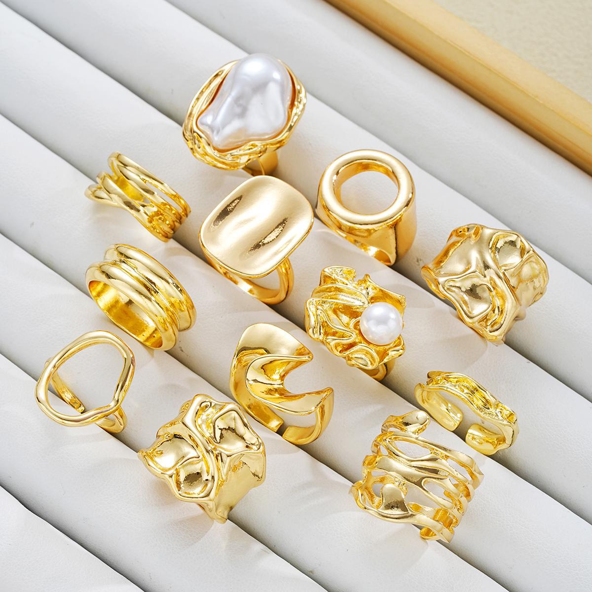 Damen Ring-Set mit kunstvollen und skulpturalen Designs Shop Nory