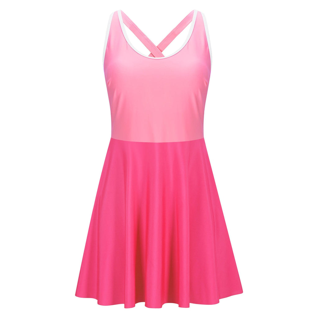 Damen Sportliches Schwimmkleid