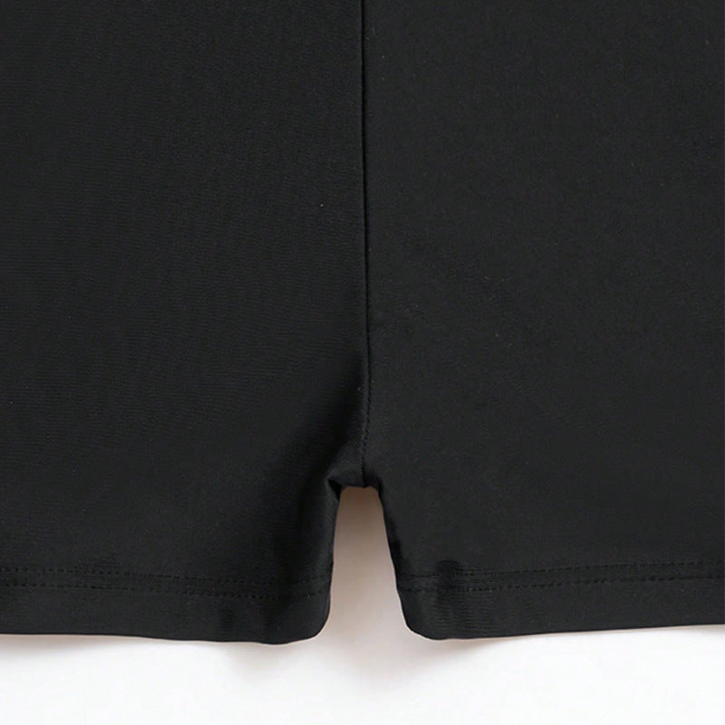 Damen Hochtaillierte Badeshorts