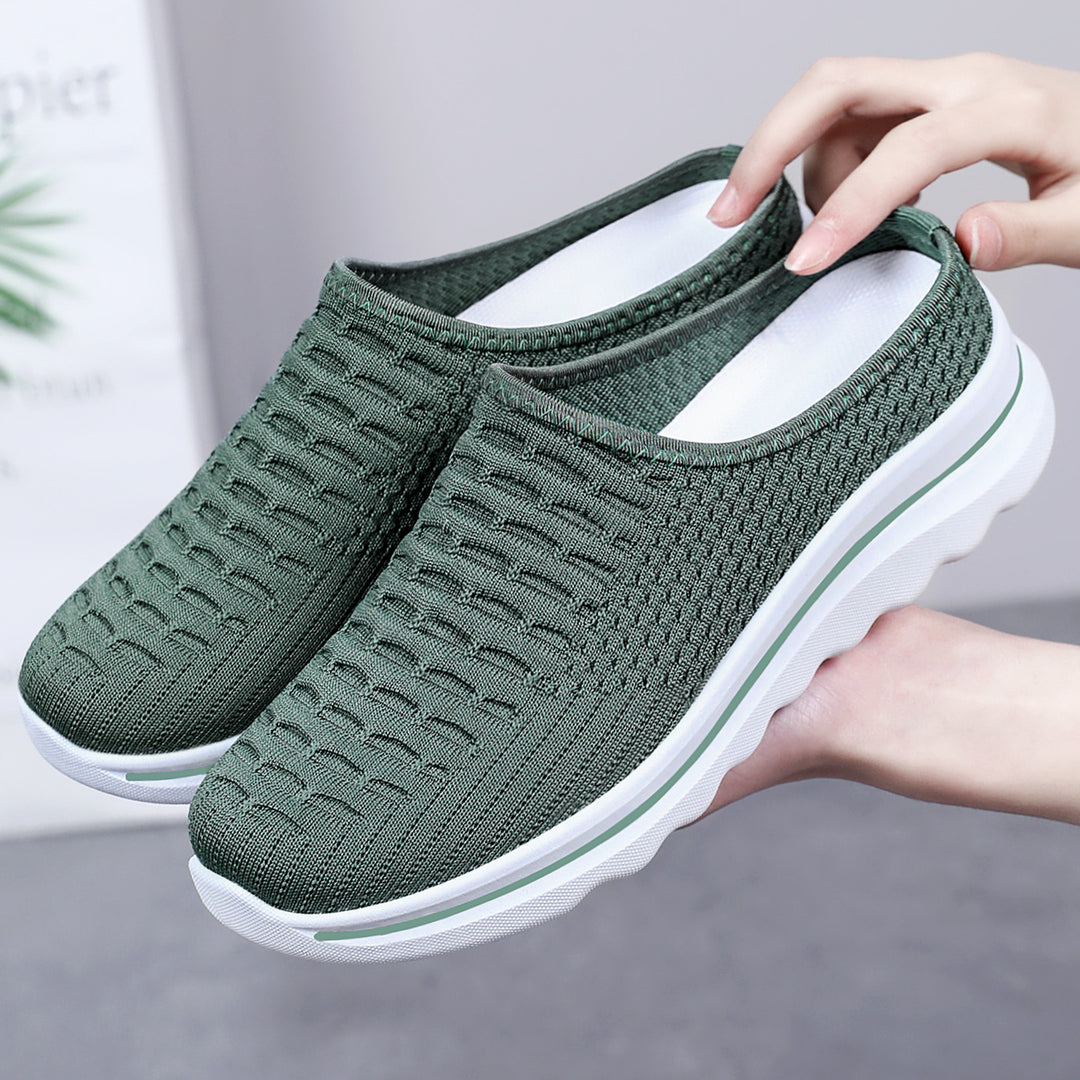 Damen nan nahtloser Komfort-Slipper mit gestricktem Obermaterial und dämpfender Profilsohle Shop Nory