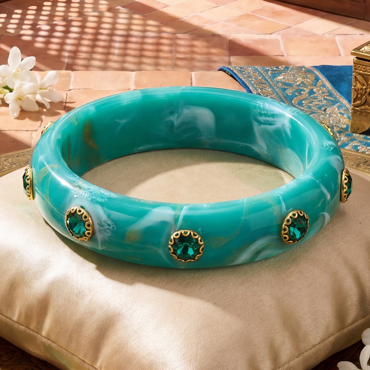 Damenarmband mit farbigen Kristallakzenten Shop Nory