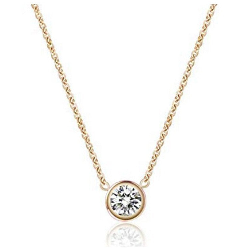 Damen Schmuckset mit funkelnden Zirkonia und eleganter Gliederkette Shop Nory
