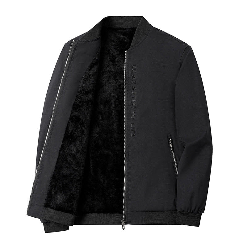 Herren Modernes Bomberjacke mit weichem Innenfutter Shop Nory
