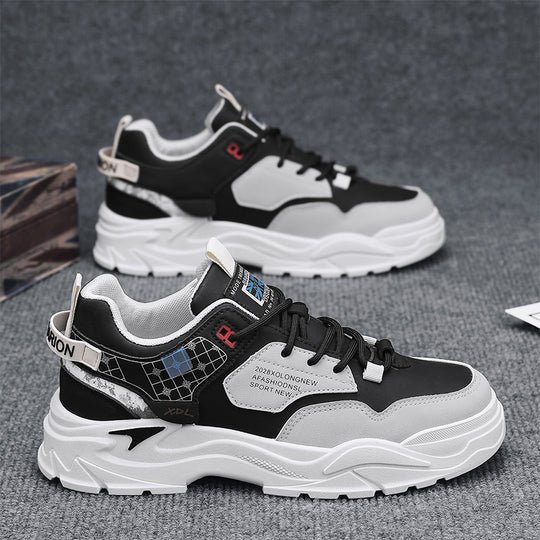 Herren Chunky-Sneaker mit atmungsaktivem Mesh, gepolsterter Plateausohle und technischer Komfortdämpfung Shopy Nory
