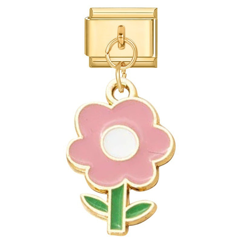 Filigraner Kirschblüten-Anhänger Für Bettelarmband