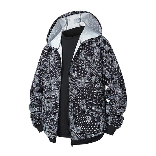 Damen Künstlerische Kapuzenjacke Shop Nory