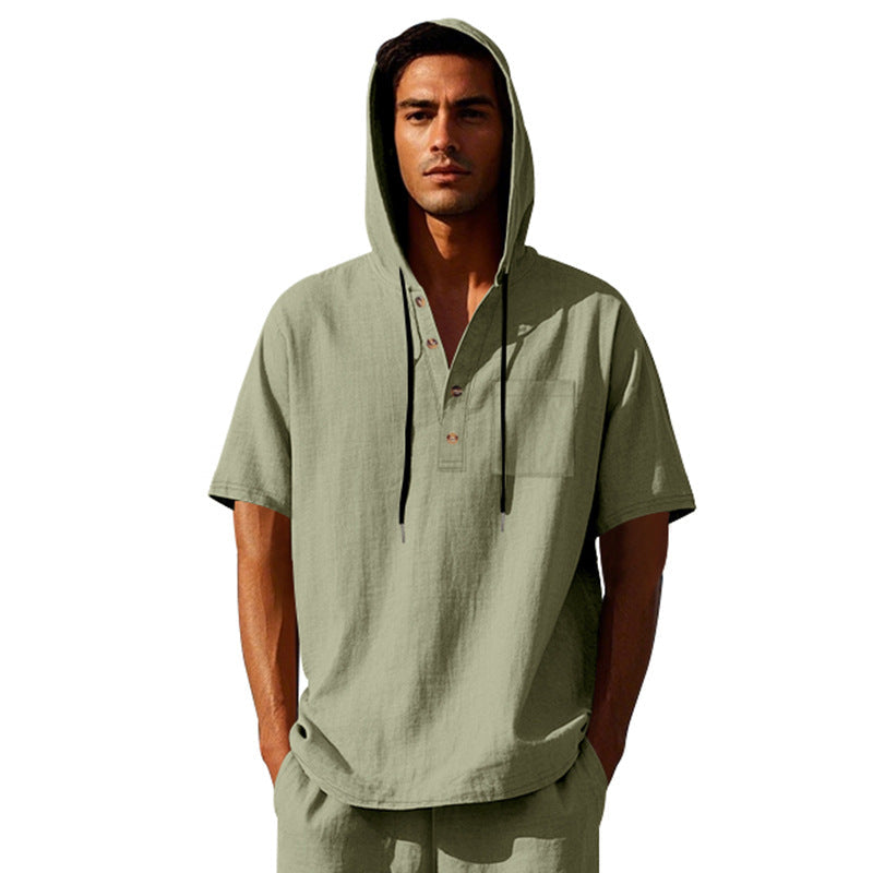 Herren lässiges Kapuzenshirt