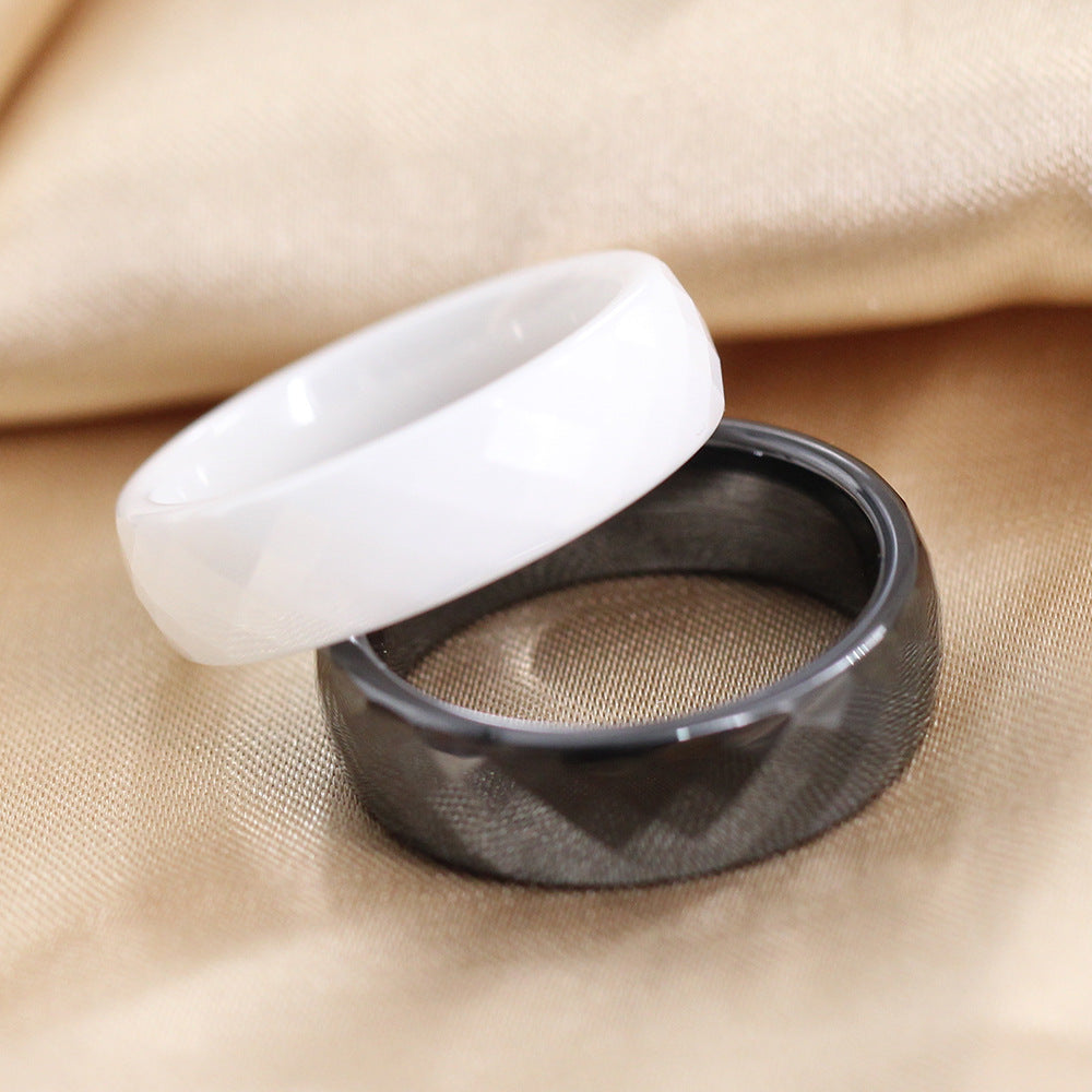 Damen Keramikring mit eleganter Hochglanz-Oberfläche Shop Nory