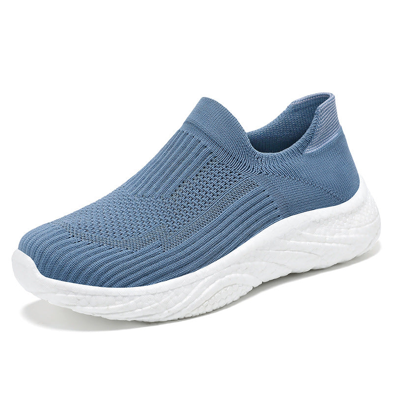 Damen nan nahtloser Strick-Sockensneaker mit extragel dämpfender Wave-EVA-Sohle Shop Nory