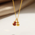 Frauen Unique Dual Charm Halskette Shop Nory