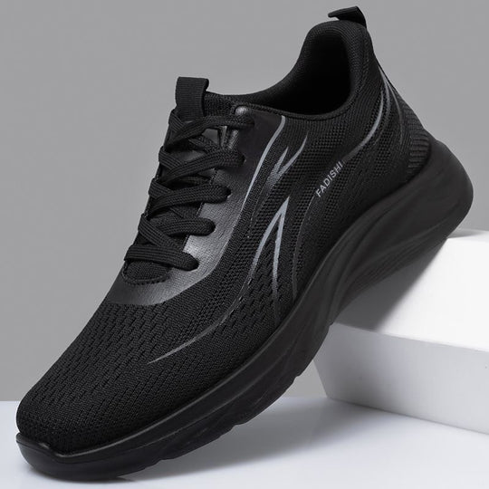 Herren Atmungsaktive Strick-Laufschuhe mit Komfortdämpfung und rutschfester Sohle Shop Nory