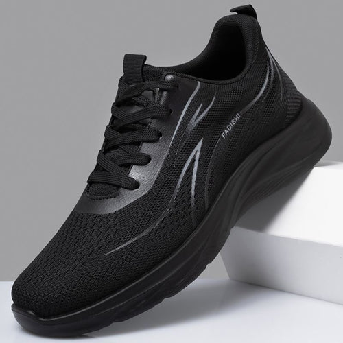 Herren Atmungsaktive Strick-Laufschuhe mit Komfortdämpfung und rutschfester Sohle Shop Nory