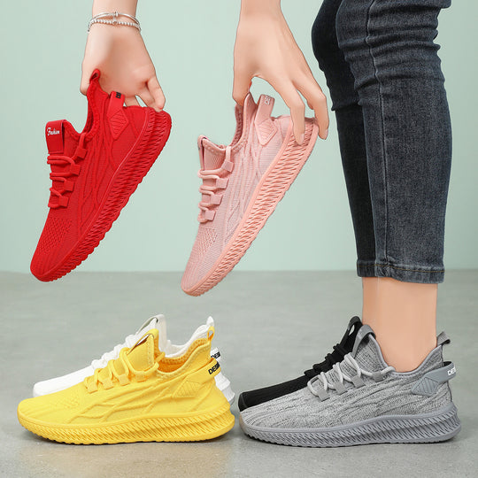 Herren nan gestrickter Slip-On Sneaker mit elastischer Schnürung, sockenähnlichem Schaft und profilierter rutschfester Laufsohle Shop Nory