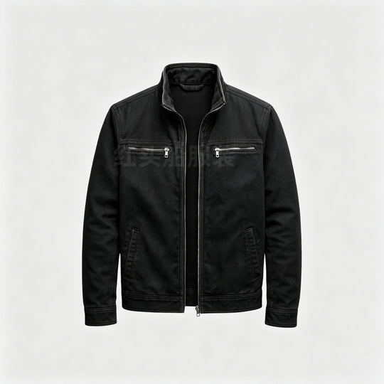Herren Modische Übergangsjacke mit praktischen Taschen