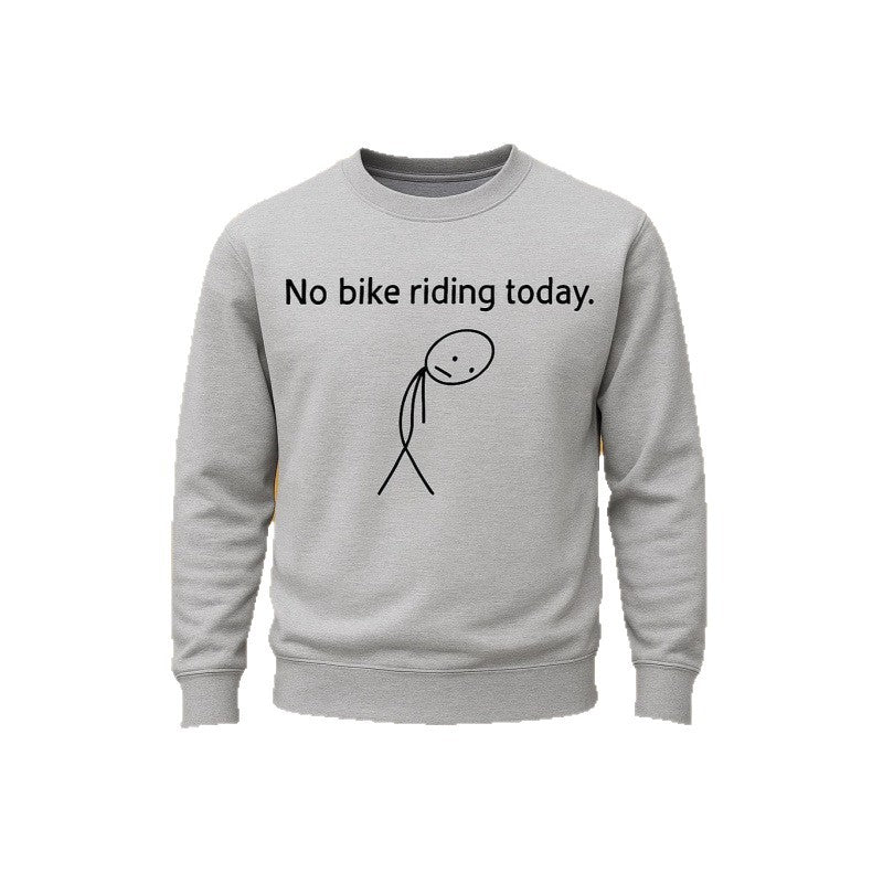 Herren Bequemer Sweatshirt mit motivierendem Aufdruck Shop Nory
