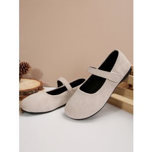 Damen Ballerinas mit verstellbarem Riemen und weichem Innenfutter
