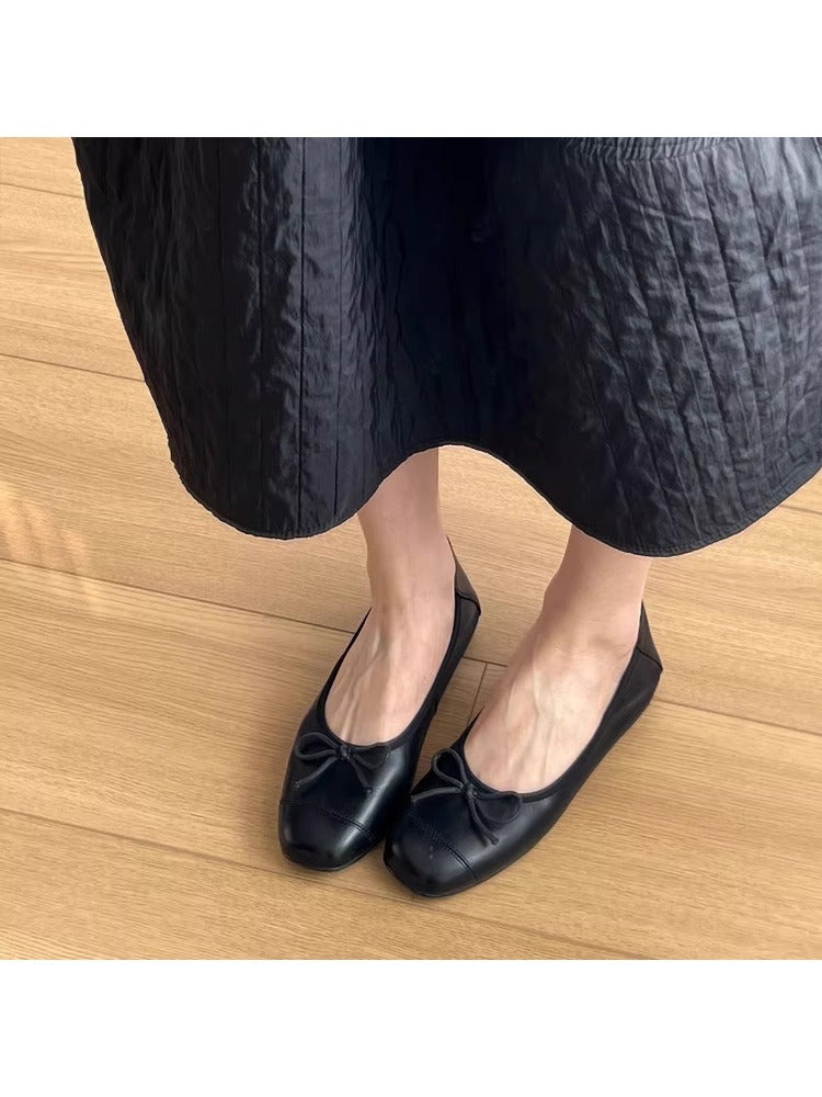 Damen Ballerinas mit elegantem Schleifen-Design und bequemer Passform