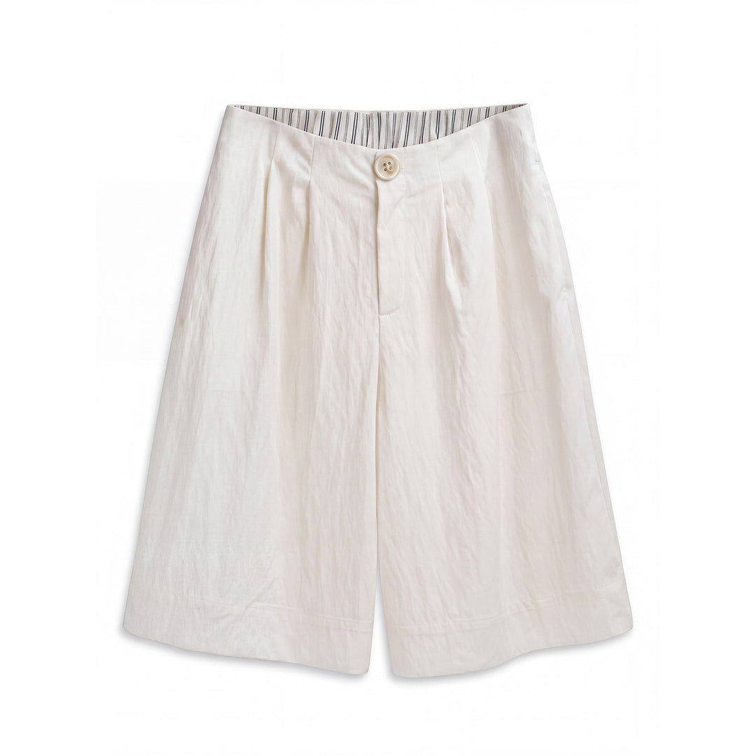 Damen Weite Leinen-Culotte Shop Nory
